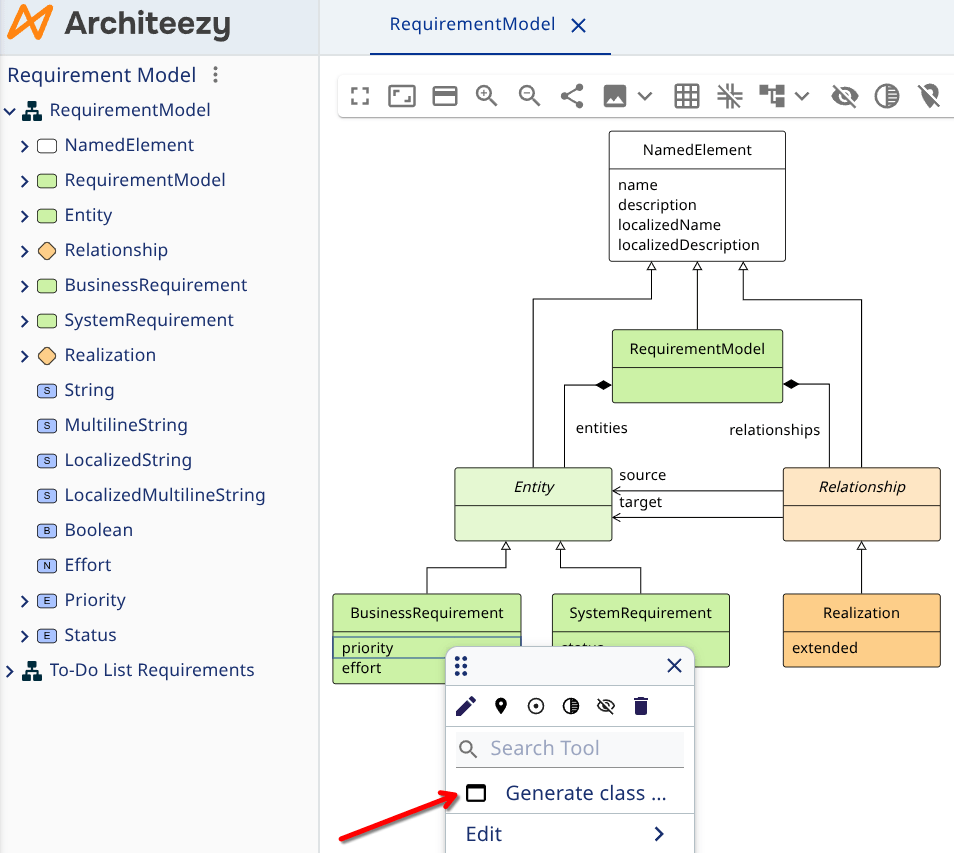 Generate dynamic classes