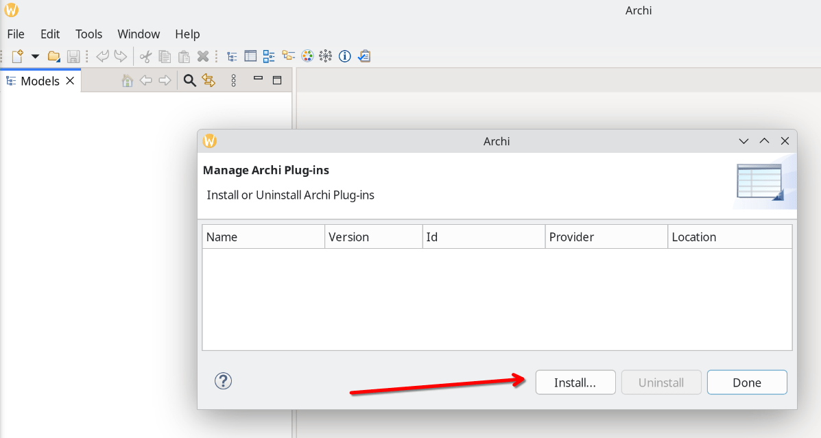 Plugin installation